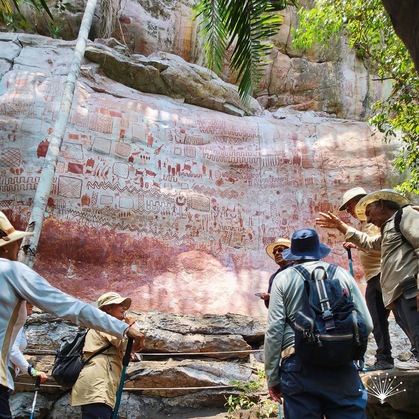 Arte rupestre en Cerro Azul, Guaviare